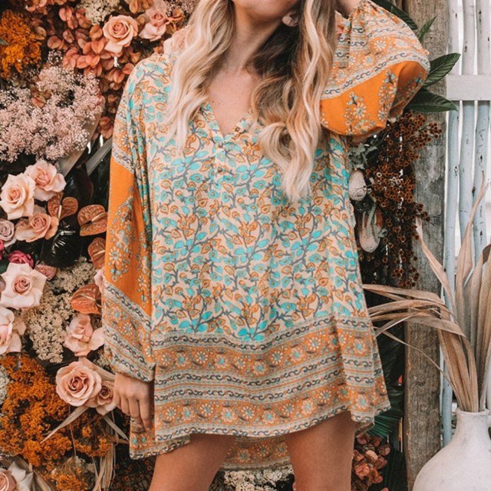 W 18' Pirate's Manor Mini Dress